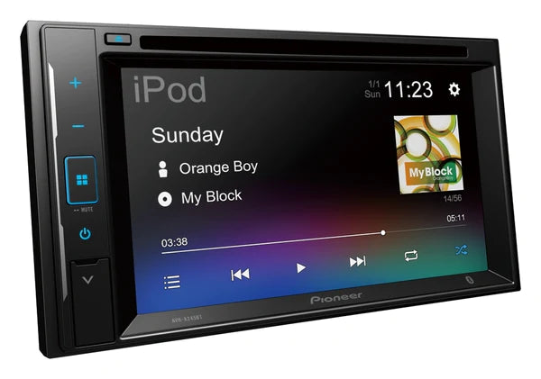 Pioneer AVH-A245BT 6.2″ BT/DVD/USB/AUX Double Din Radio