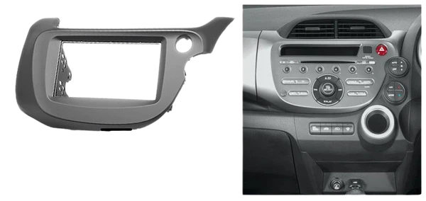 Honda Jazz 2008-13 Double Din Trimplate