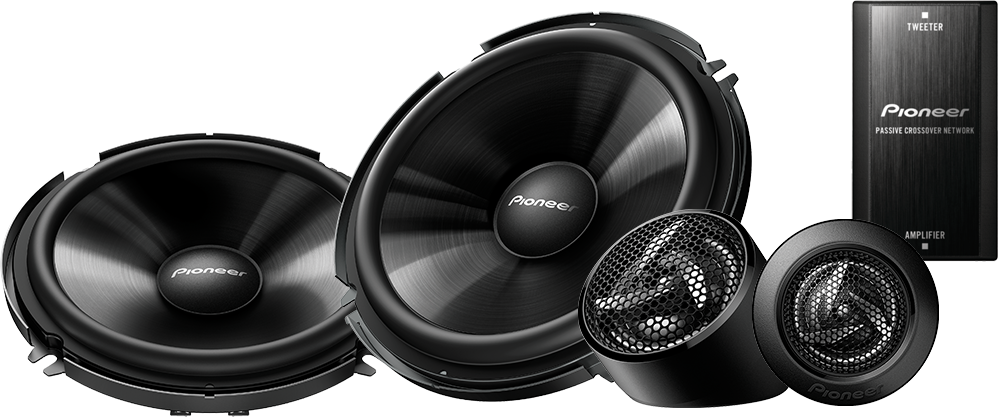 Pioneer TS-651C 6.5" 2-Way Component Split-System (390W)
