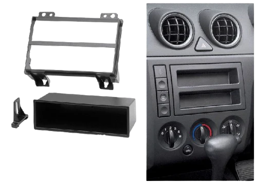 Trimplate Ford Fiesta, Fusion 2001-05 Single Din Trimplate