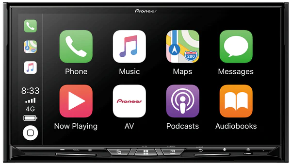 Pioneer AVH-Z9250BT Double Din DVD Receier with Apple/Android Support