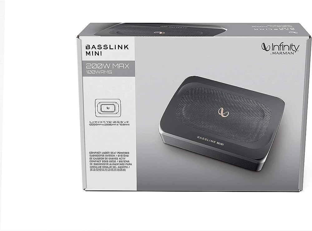 Infinity BassLinkMini 200w 8" Active Subwoofer