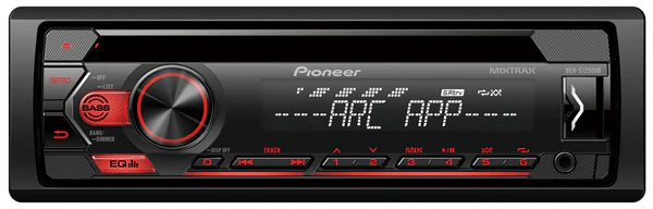 Pioneer DEH-S1250UB Single Din USB/CD/AUX MP3 CD Player