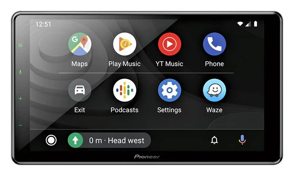 Pioneer DMH-ZF9350BT 9″ “Floating” Touchscreen Apple CarPlay/Android Auto/Alexa Double Din Multimedia Player