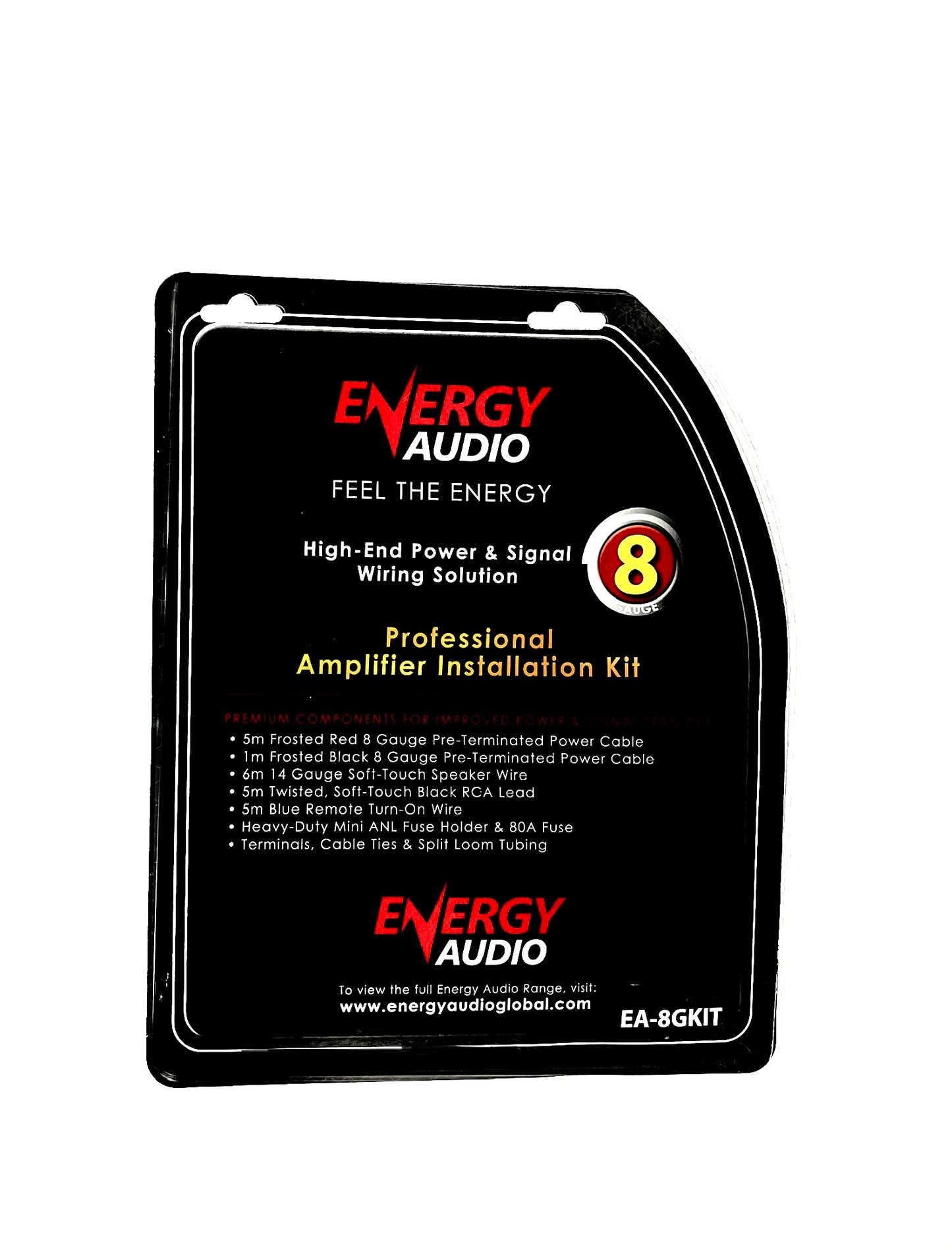 Energy Audio EA-8GKIT 8-Gauge Premium Wiring Kit