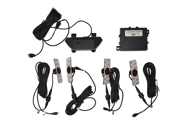 Sanji 4-Sensor Front Park Distance Control Kit with Display