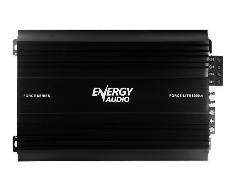 Energy Audio FORCE-LITE8000.4 8000W 4X80RMS 4 Channel amplifier