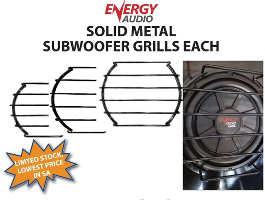 Solid Metal Subwoofer Grill