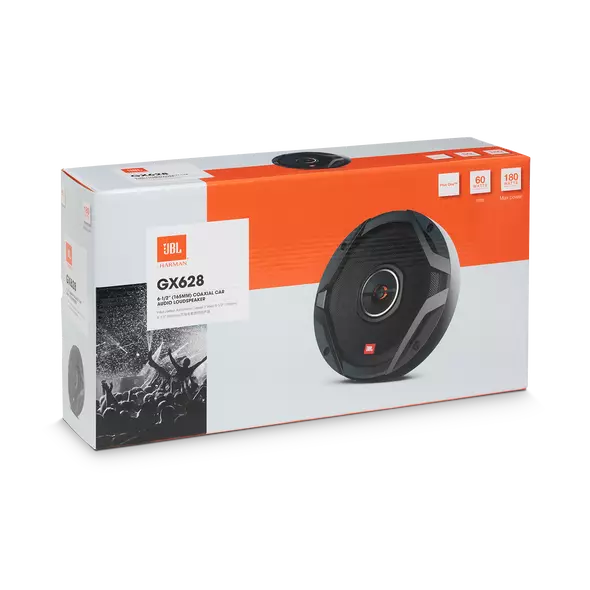 JBL GX628 6.5" 180W Peak Power 2-Way Coaxial Car Speakers