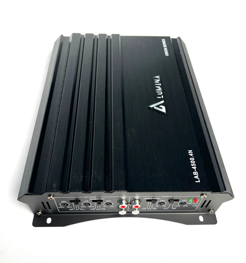 Lumina LAB-4500.4N 4500W 50RMSX4 4-Channel Amplifier