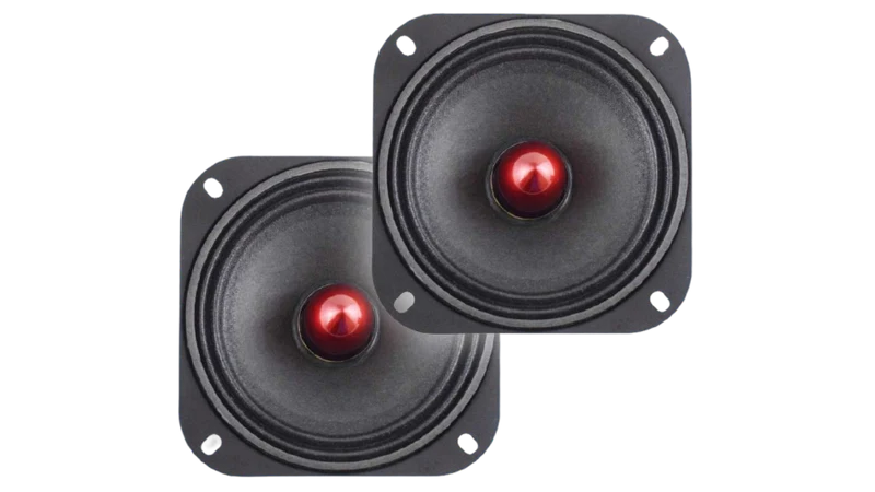 Lumina LSG-420 4" 800W 40RMS Midrange Speakers