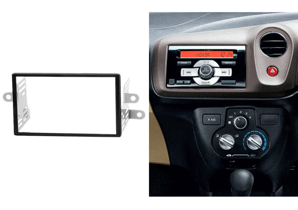 Honda Brio 2011-2015 Double Din Trimplate