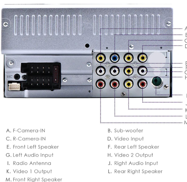 Nakamichi NA3020 6.2″ Double Din DVD/BT/USB Multi-Media Receiver