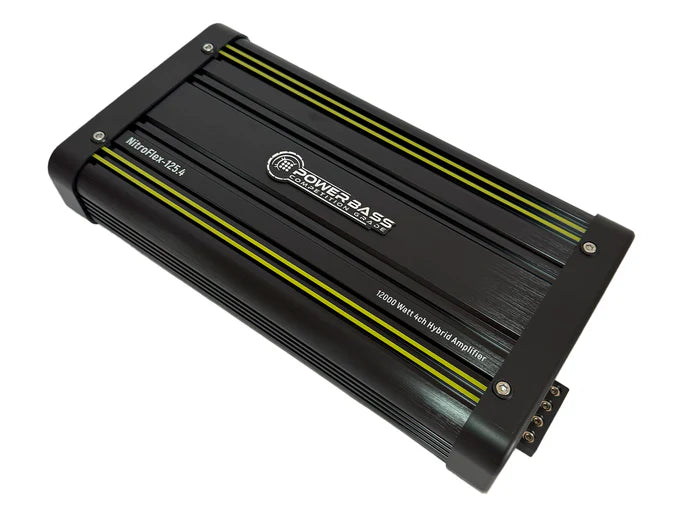 Powerbass NITROFLEX125.4 4X125RMS 12000W 4-Channel Amplifier