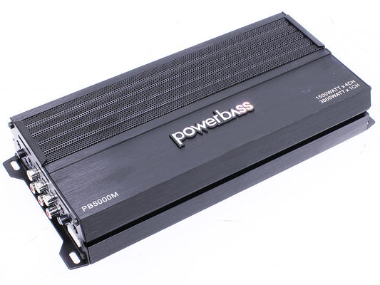 Powerbass PB5000M 5000W 5-Channel Class D Monoblock Amplifier