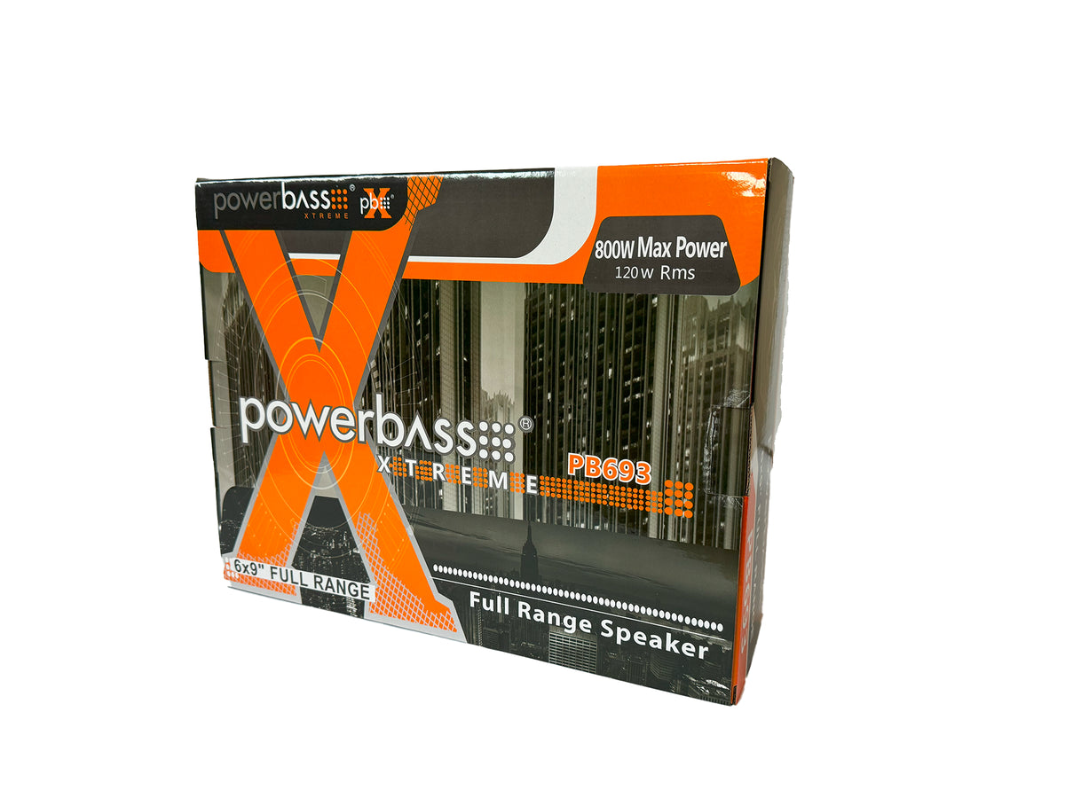Powerbass PB693 6X9" 800W 60RMS Speakers