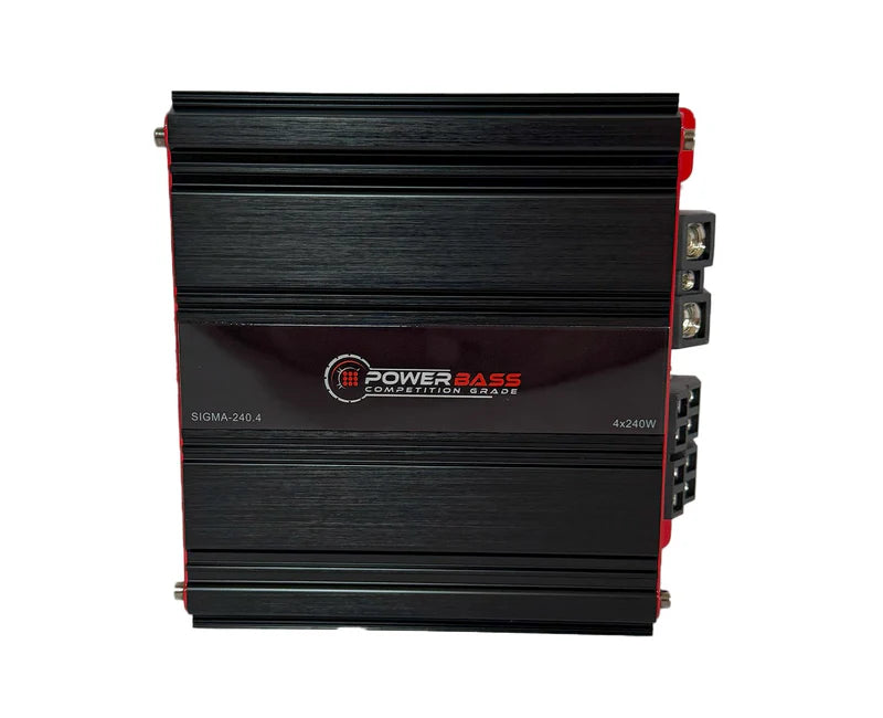 Powerbass SIGMA-240.4 240RMSX4 12000W 4-Channel Amplifier