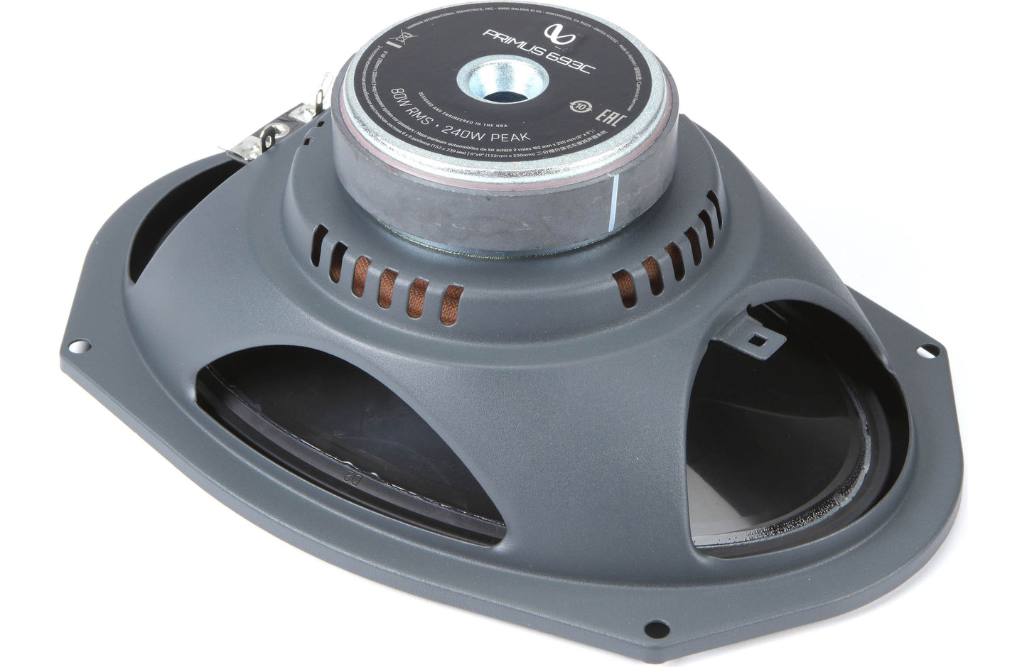 Infinity PRIMUS693C MID69 6X9" Inch Component 240W PEAK 80R Speakers