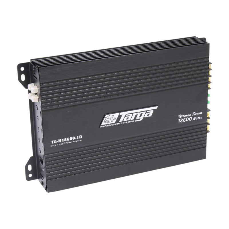 Targa TG-H18600.1D Hitman 18600W 1000RMS Monoblock Amplifier