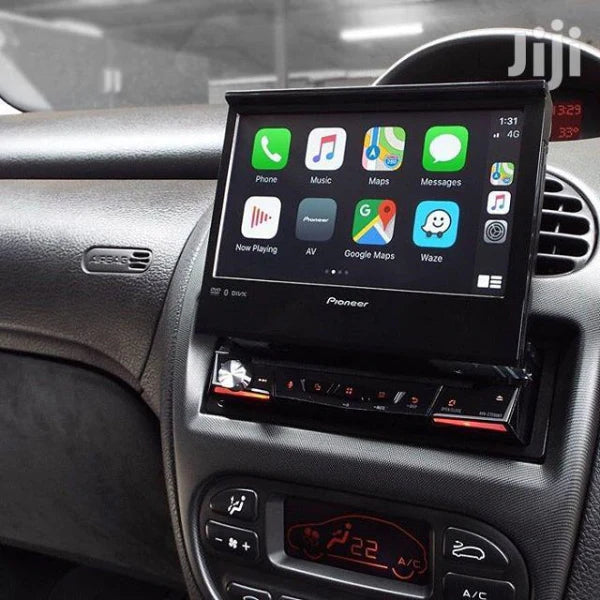 Pioneer AVH-Z7250BT In-Dash BT/DVD/USB Single Din Player with Apple CarPlay & Android Auto