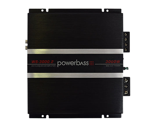 Powerbass WS-3000.2 3000W 2-Channel Amplifier