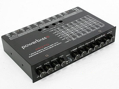 Powerbass PEQ7D 7-Band Digital Equalizer