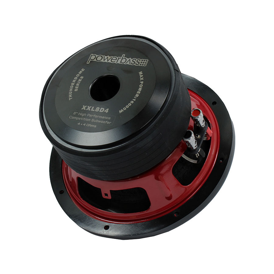 Powerbass XXL-8D4 8″ 16000w 600RMS Dual Voice Coil Subwoofer