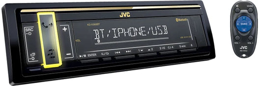 JVC KD-X368BT BT/USB/AUX Single Din Radio