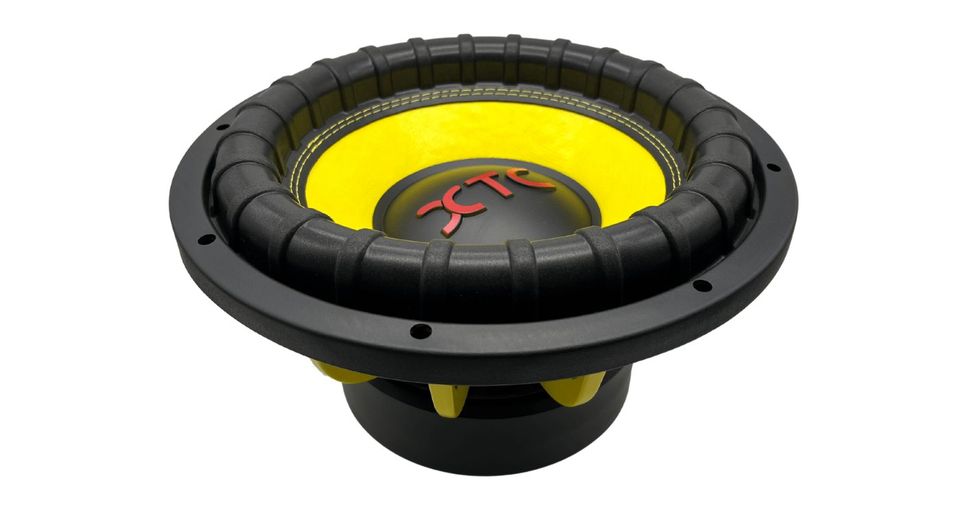 XTC Audio Yellow Storm 12" 12000W DVC Subwoofer