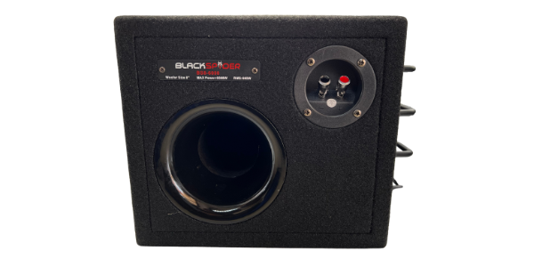Blackspider KINGPIN 8″ 6000W Loaded Enclosed Subwoofer