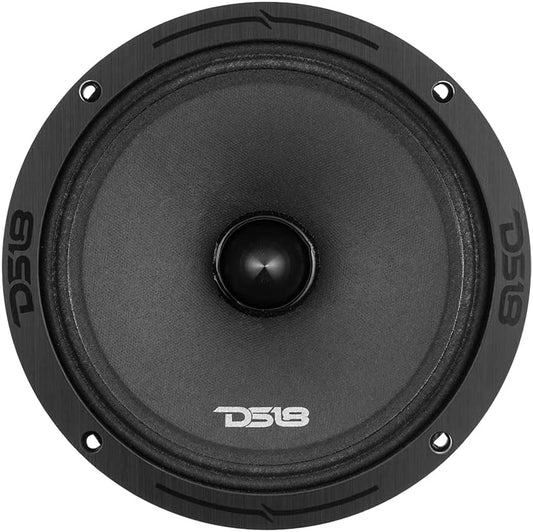 DS18 PROZXI84BM 8" 700W Mid-Range Loudspeaker with Bullet