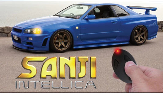 Sanji ZX120MK3-E Remote Alarm / Immobilizer With Fitment