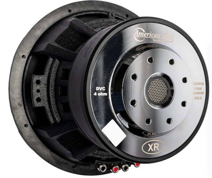 American Bass XR-12D2 12" 2400W 1200RMS DVC Subwoofer