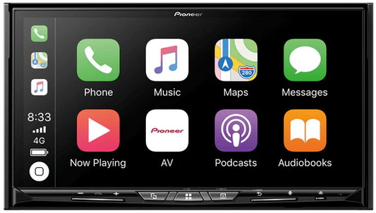 Pioneer AVH-Z9250BT Double Din DVD Receier with Apple/Android Support