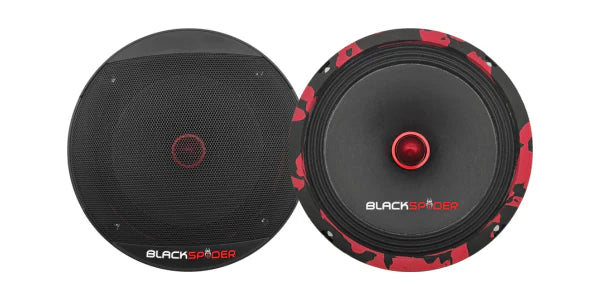 BlackSpider BS65SPRO 6.5" 2000W 100RMS Pro Bullet Speakers