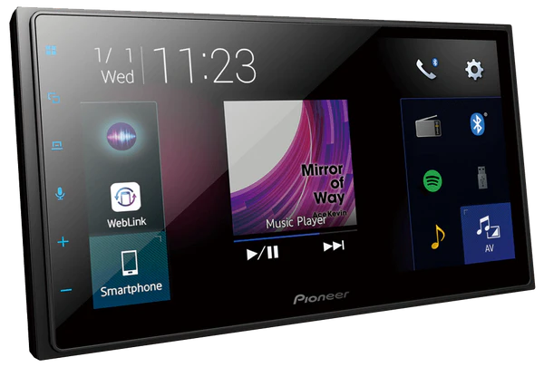 Pioneer DMH-Z5350BT 6.8" Carplay/Android Auto Double Din Radio