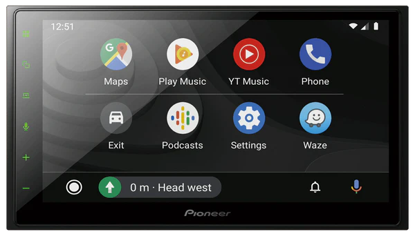 Pioneer DMH-Z5350BT 6.8" Carplay/Android Auto Double Din Radio