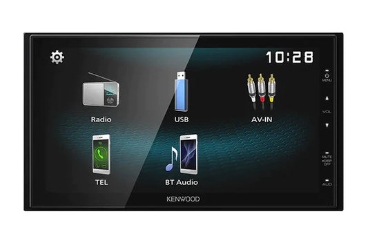 Kenwood DMX1025BT 6.8" Double Din BT/USB Media Player