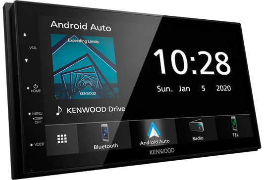 Kenwood DMX5020BT 6.8" Double Din with Apple Carplay & Android AUTO