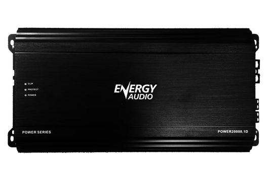 Energy Audio POWER20000.1D 20000W 2000RMS Class D Monoblock Amplifier