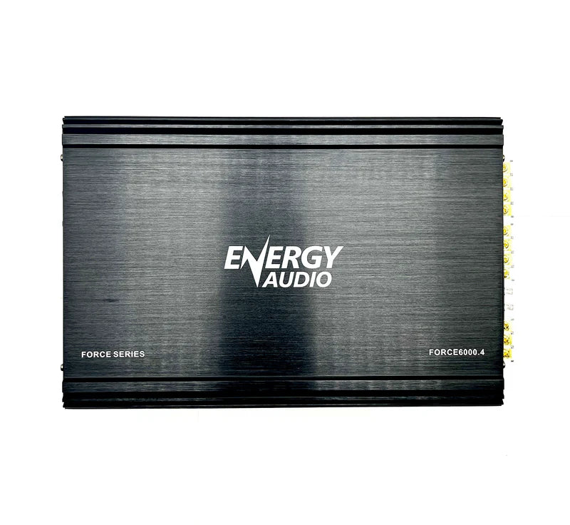 Energy Audio FORCE6000.4 6000W 60RMSX4 4-Channel Amplifier