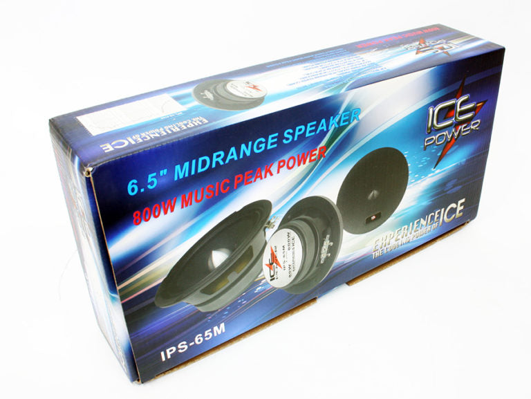 ICE POWER IPS-65BL 6.5″ 800w Midrange Speakers