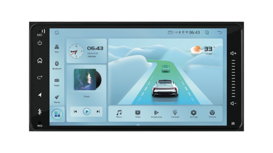 Lumina LA RS17 TYA 7" Carplay/AndroidAuto Toyota Universal Radio