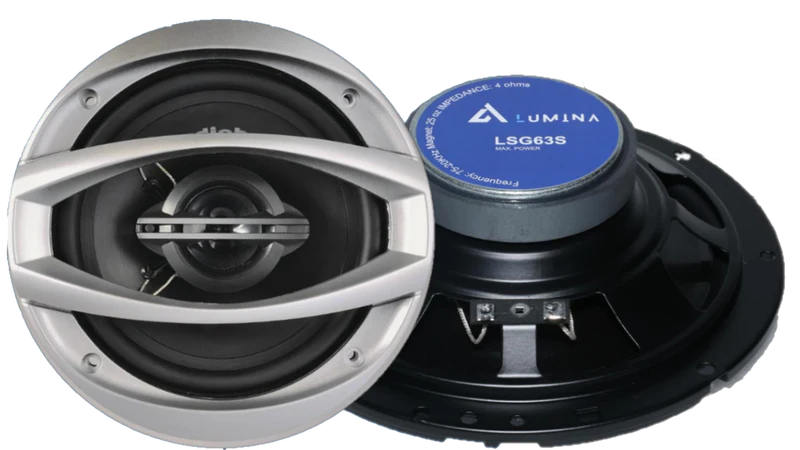 Lumina LSG63S 6.5" 600W 3-Way Speakers