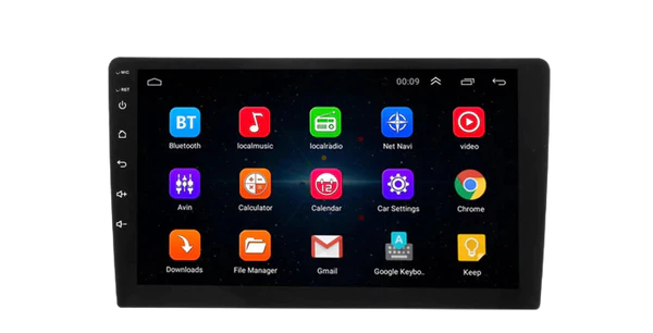Paramount MEDIA9 Universal 9" Double Din Android OEM Fit Radio