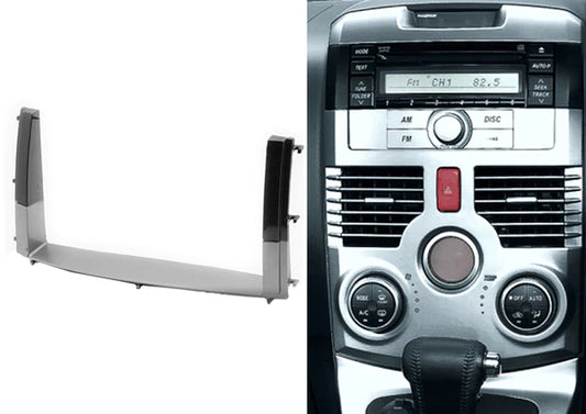 Toyota Rush 2006-16, Daihatsu Terios 2006-11 Double Din Black Trimplate
