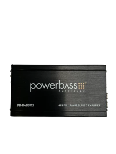 Powerbass PB8400MX 4 Channel Mini 4x100RMS Amplifier