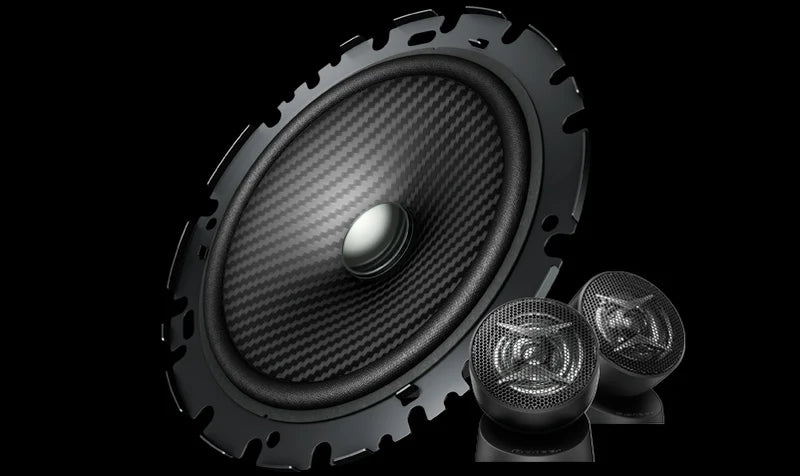 Pioneer TS-H650C-JM 6.5" HI-RES Components 260W 40RMS Split Sytem