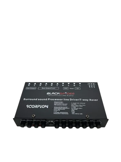 Black Spider SCORPION 7 Band Parametric Equalizer