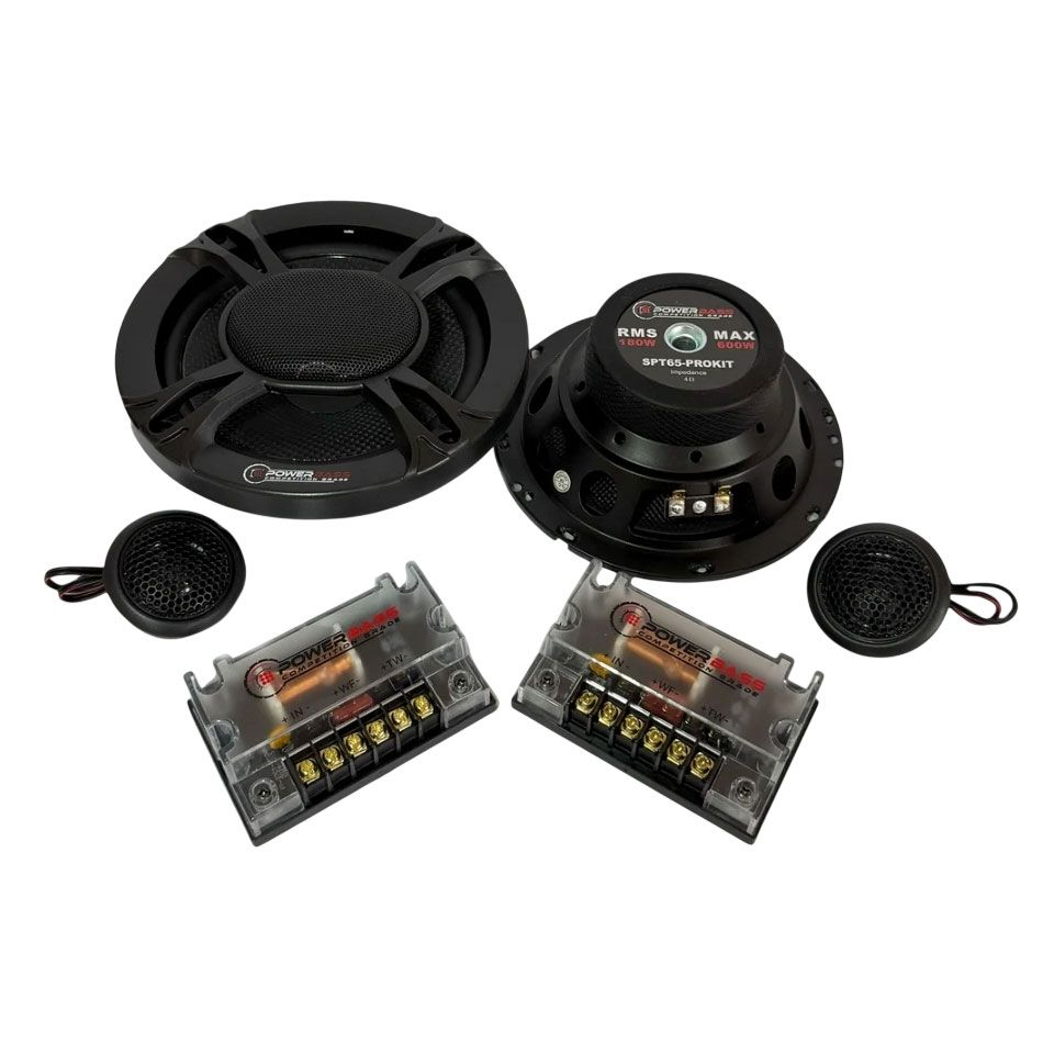 Powerbass SPT65-PROKIT Split Component Car Speaker System